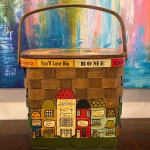Vintage Caro. Nan basket purse